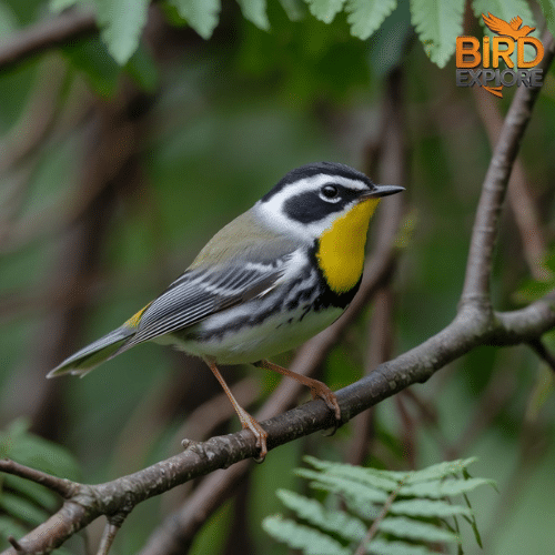 Yellow-throated Warbler (Setophaga dominica)