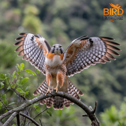 Red-shouldered Hawk (Buteo lineatus)