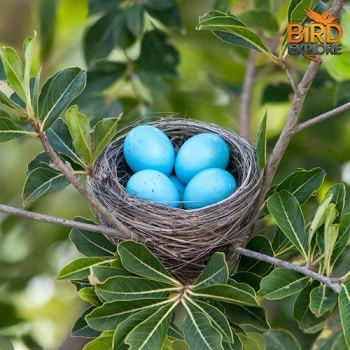 Benefits of birds lay beautiful blue eggs