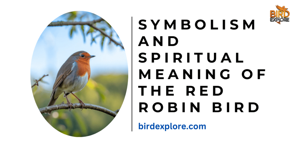 Symbolism and Spiritual Meaning of the Red Robin Bird