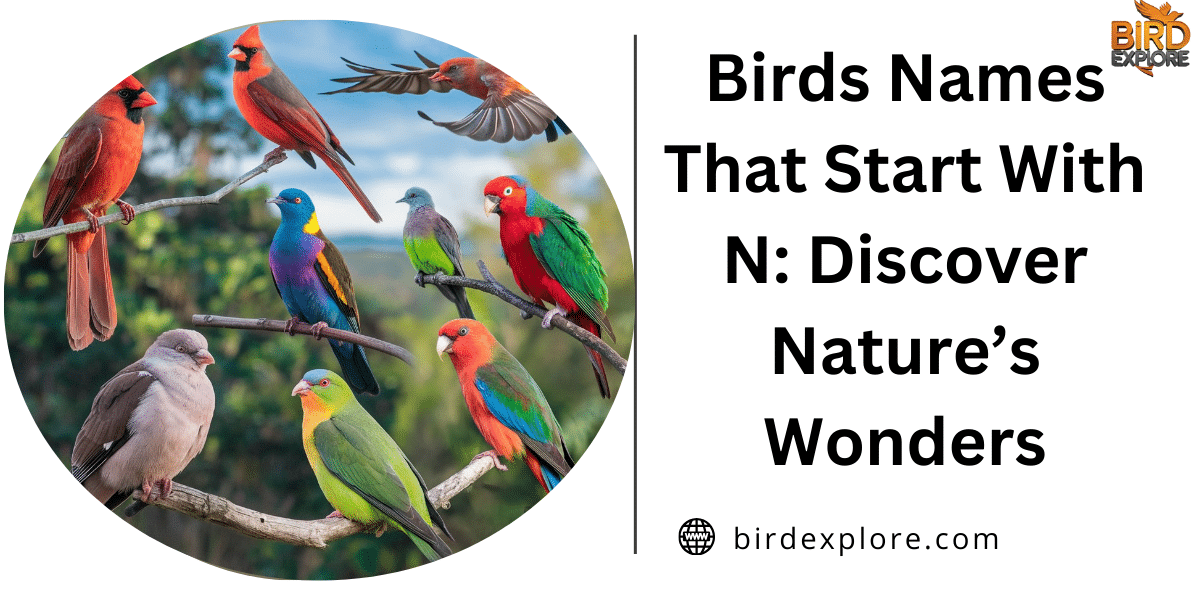 Birds Names That Start With N: Discover Nature’s Wonders