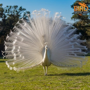 The Rarity of White Peacocks