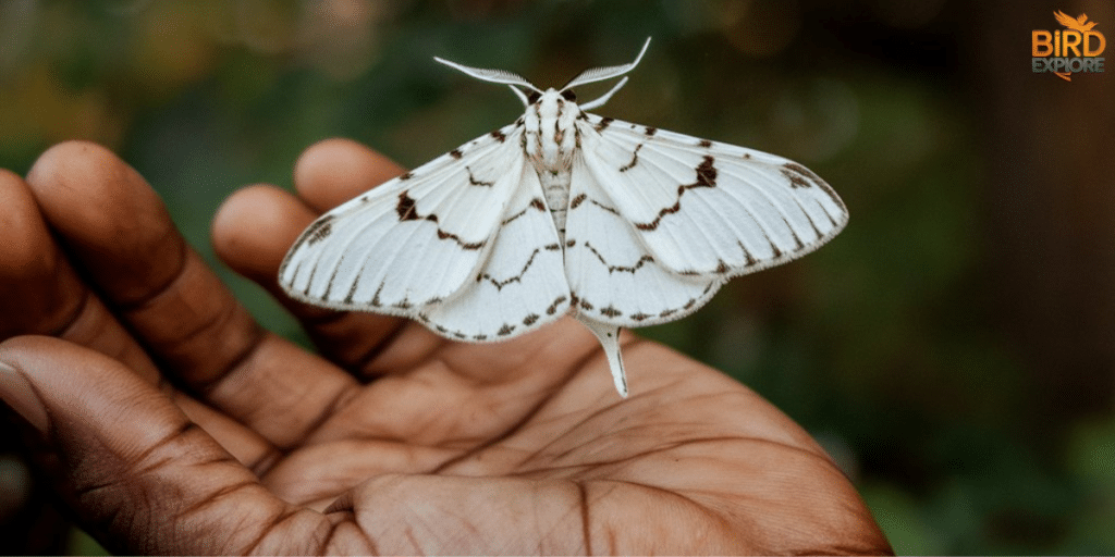 Spiritual Meaning of a White Moth Landing on You