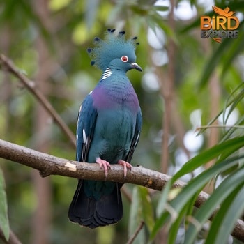 Western Crowned Pigeon (Goura cristata)