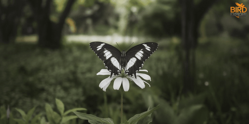 When Might You See a Black and White Butterfly?