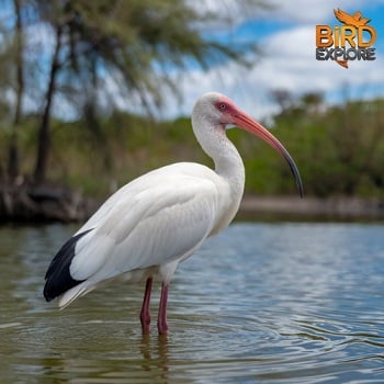 White Ibis (Eudocimus albus)